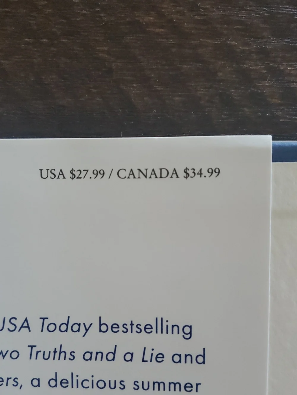 Adult Fiction Book